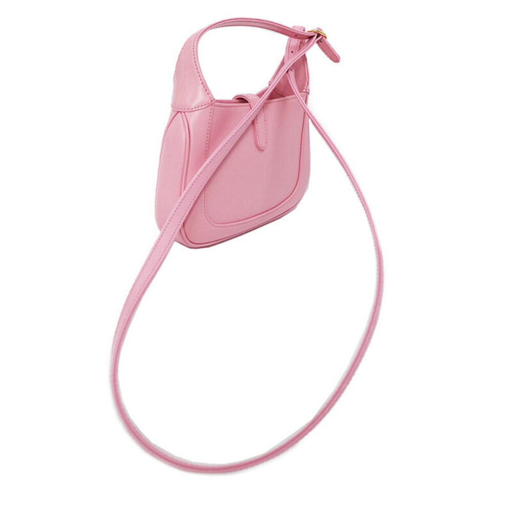 Gucci Jackie 1961 Bag Shoulder Leather pink - Picture 1 of 5